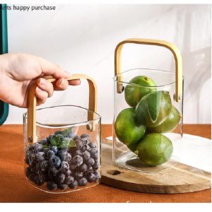 جا یخی پیرکس مربعی دسته بامبو