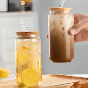 لیوان اسموتی استوانه ای