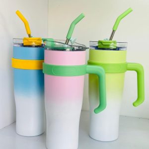 تراول ماگ طرح استنلی ( دو رنگ )