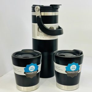 ست ماگ و فنجان استیل دوجداره