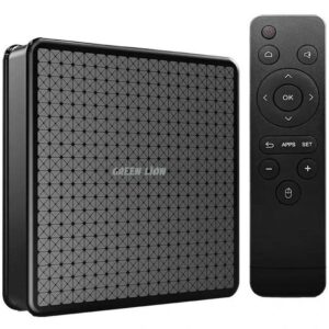 اندروید باکس گرین لاین مدل GNANDTVBOX ظرفیت ۱۶ گیگابایت با ریموت
