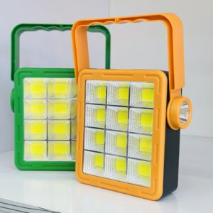 پروژکتور شارژی خورشیدی مدل NY-9805 با پاوربانک